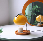 Aromatherapy Glass Table Lamp with Candle Warmer
