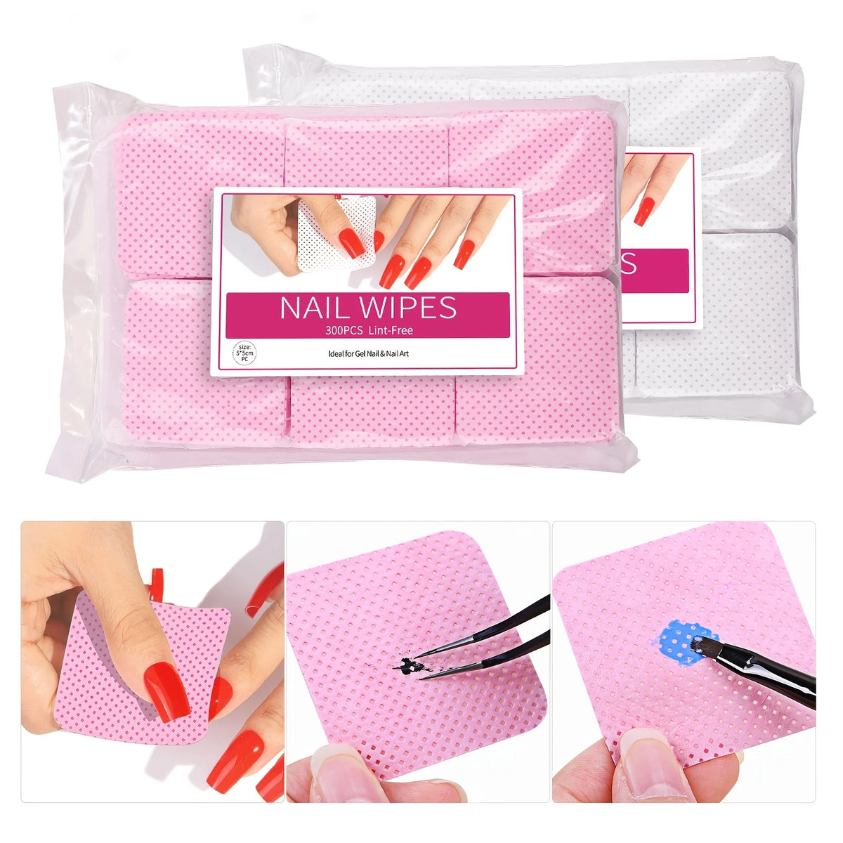 Dissolving Nail Polish Wipes
