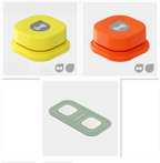 4 Colors Pet Communication Button One-click Prevent Physical Inactivity Recordable Dog Talking Button Toy Cat Toy Pet Products