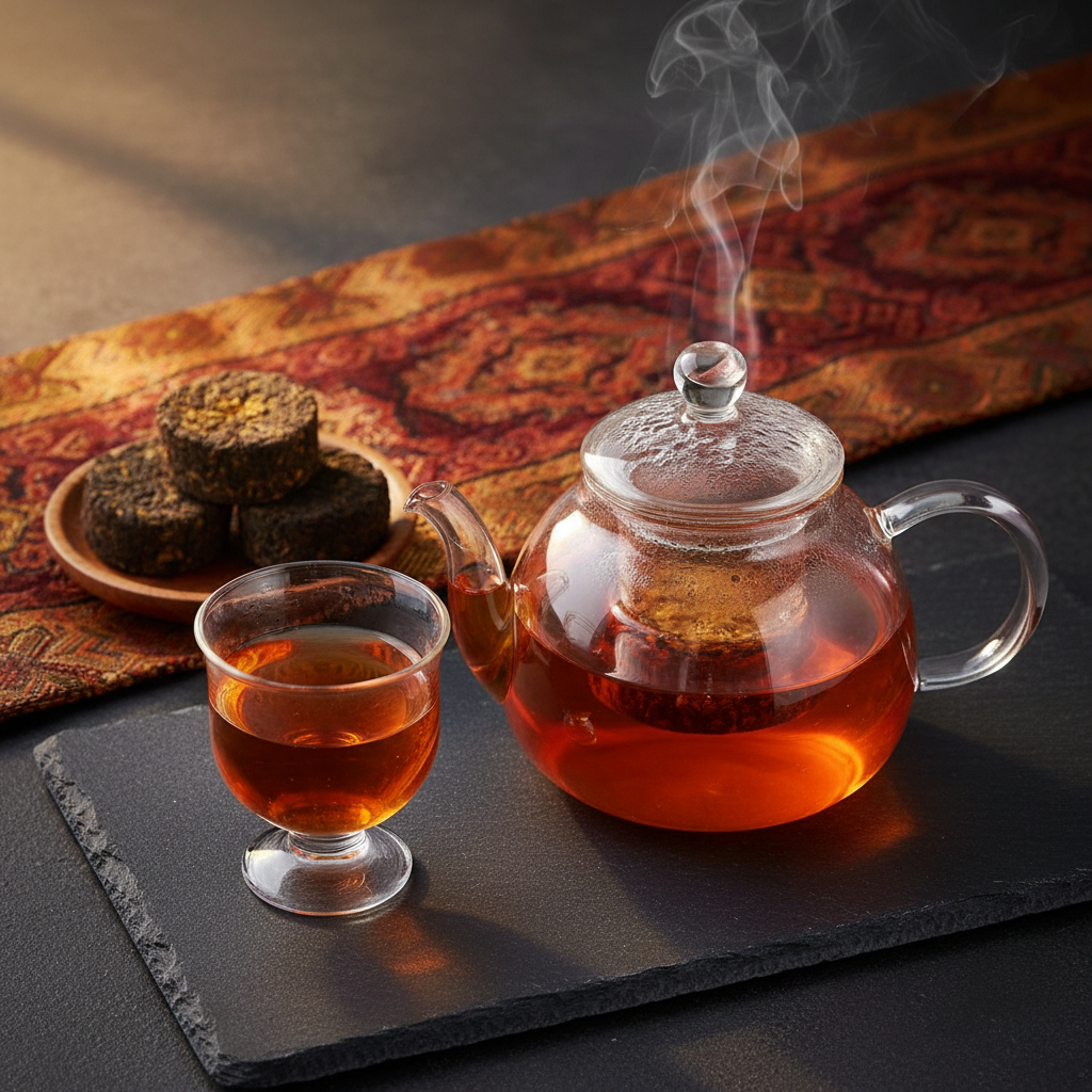 Fu Tea Brewing Scene